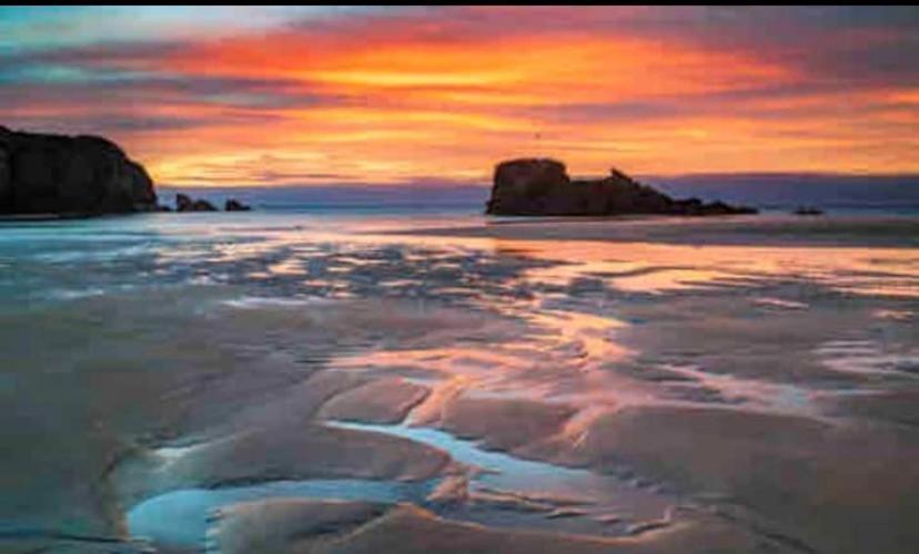 Romantic Hideaway, Seconds Away From Perran Beach Perranporth Esterno foto